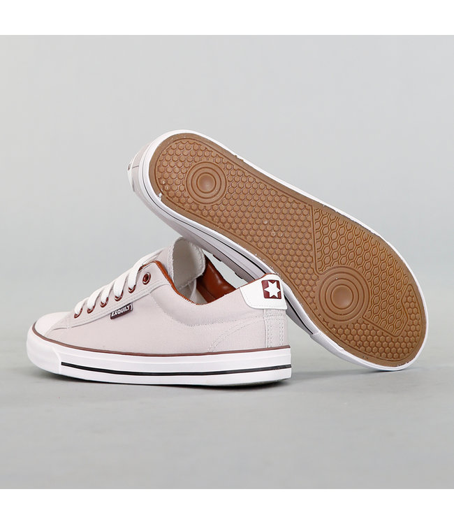 Heren Grijze Canvas Sneakers
