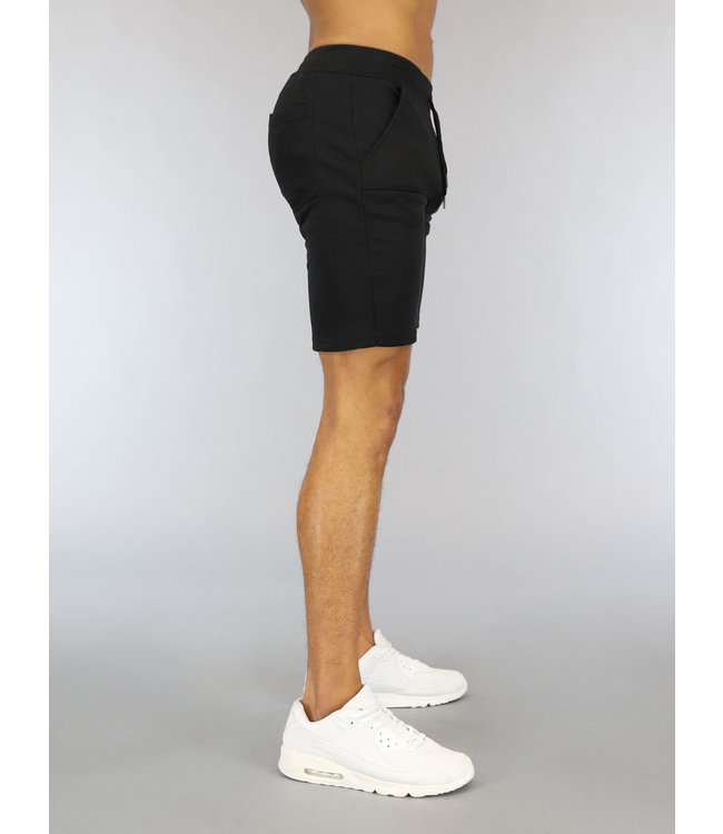 !OP=OP Basic Zwarte Heren Jogger Short