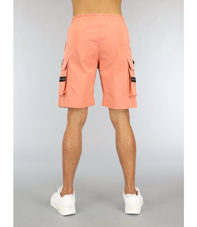 Coral Heren Baggy Cargo Short met Zakken