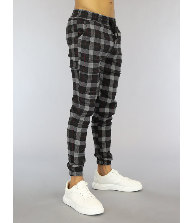 Geblokte Heren Broek