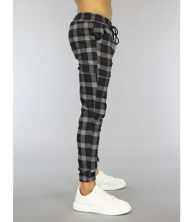 Geblokte Heren Broek
