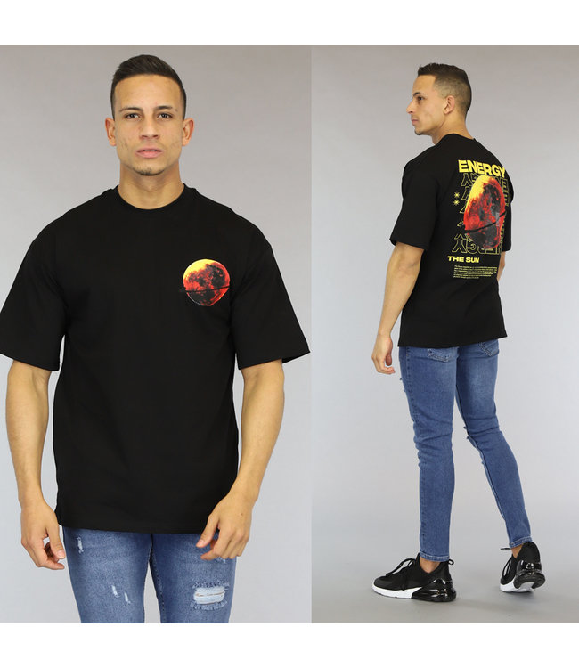 Zwart Energy Heren T-Shirt