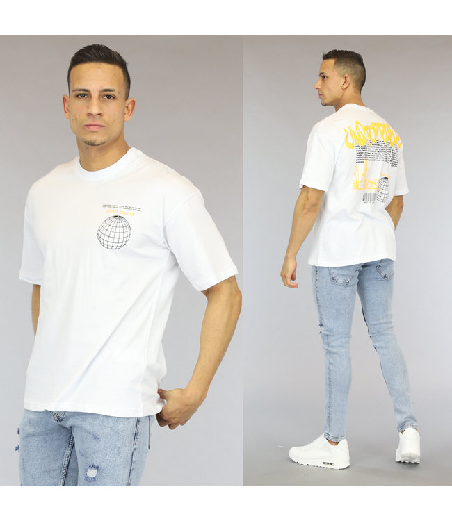 Wit Unstoppable Heren T-Shirt