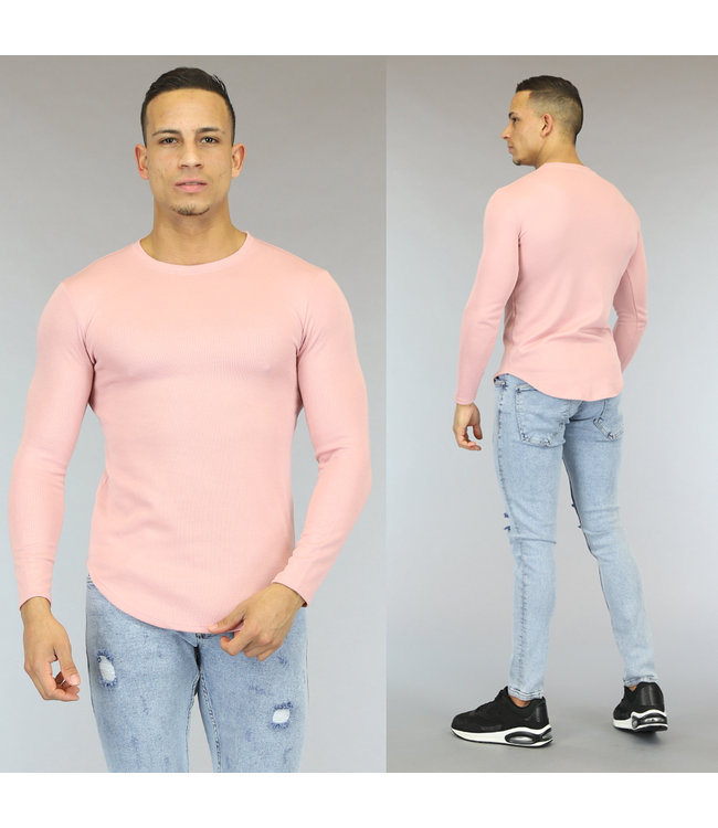 Licht roze shirt sale