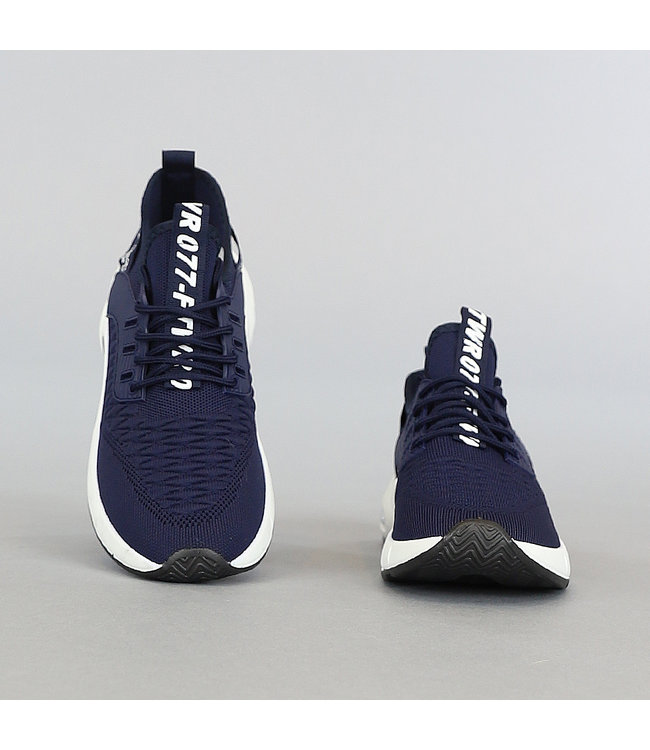Blauwe Heren Soft Sneakers