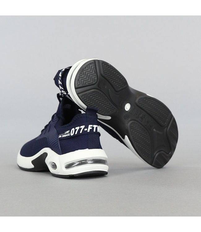 Blauwe Heren Soft Sneakers