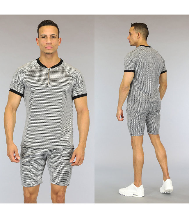 Grafische Heren Short Set