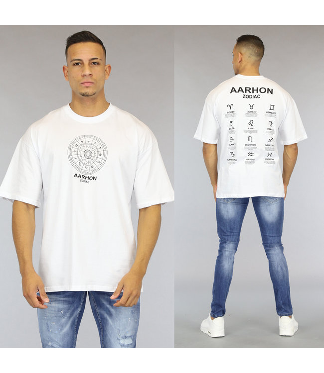 !OP=OP Wit Zodiac Heren Shirt