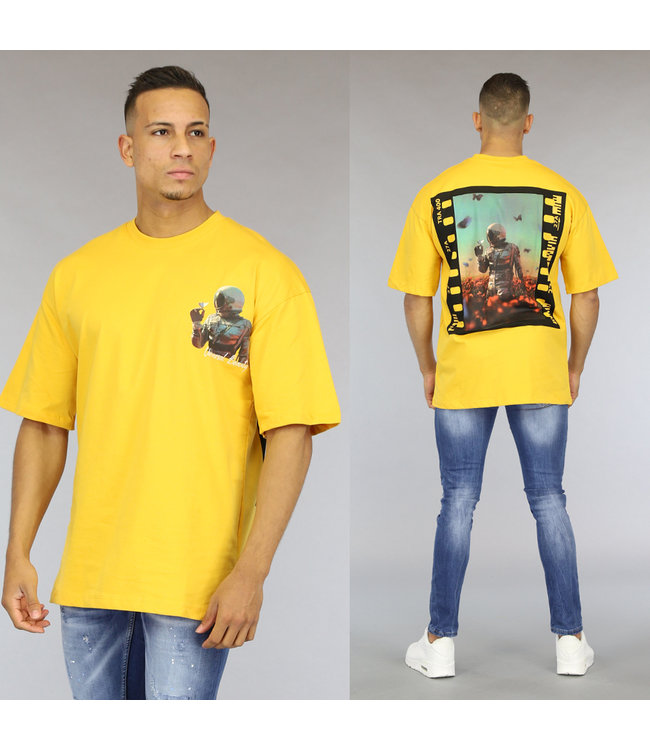 Geel Universal Beauty Heren Shirt