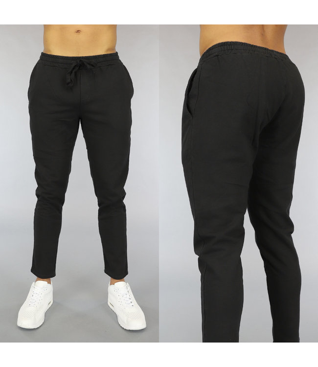 Zwarte Comfy Heren Joggingbroek