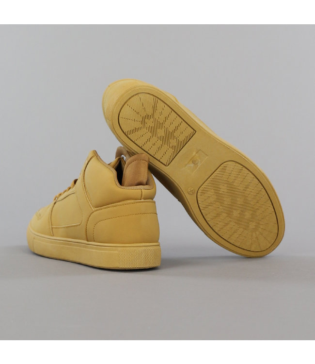 Basic Camel Mid Heren Sneaker