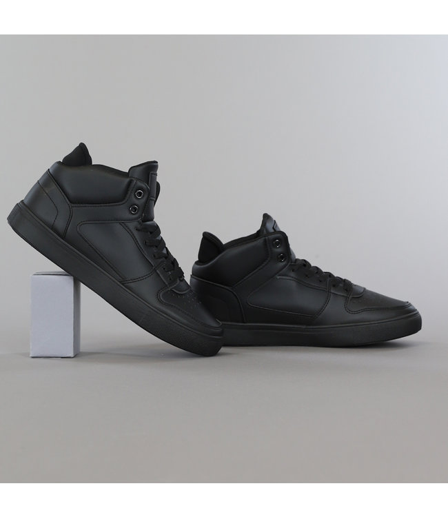 NEW2810 Basic Zwarte Mid Heren Sneaker