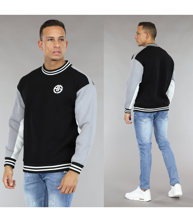 Old School Multicolor Mannen Sweater