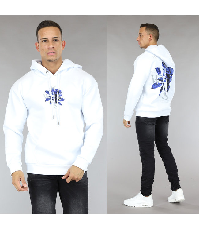 !OP=OP Witte Windroos Mannen Hoodie