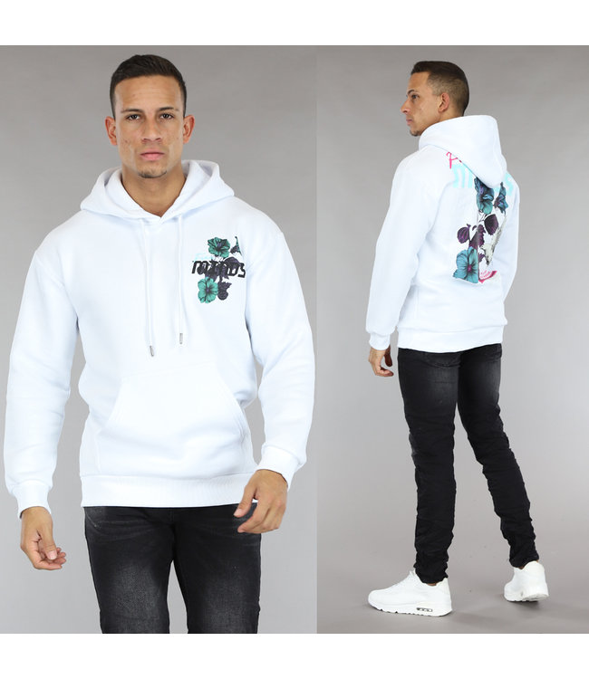 Witte Free Mind Hoodie