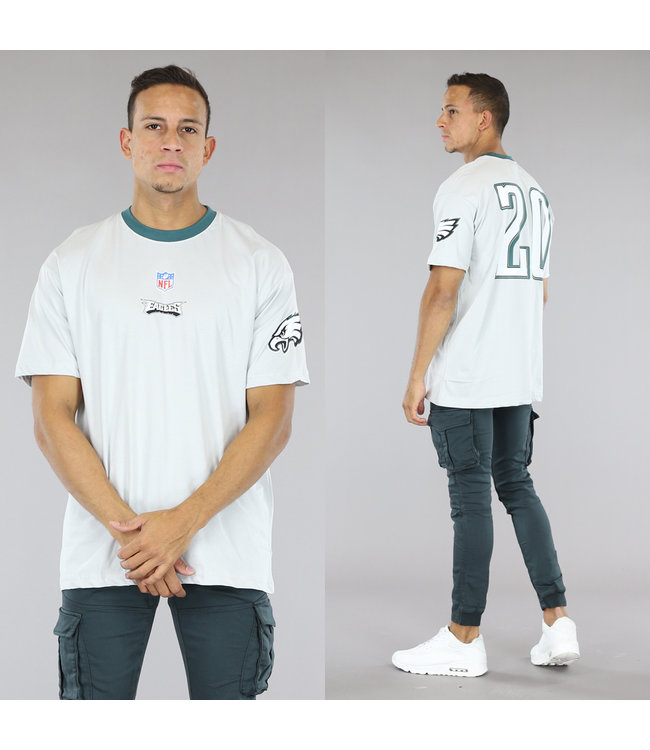 Grijs Heren NFL Eagles Shirt