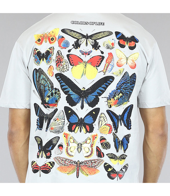 Grijs Color of Life Heren Shirt