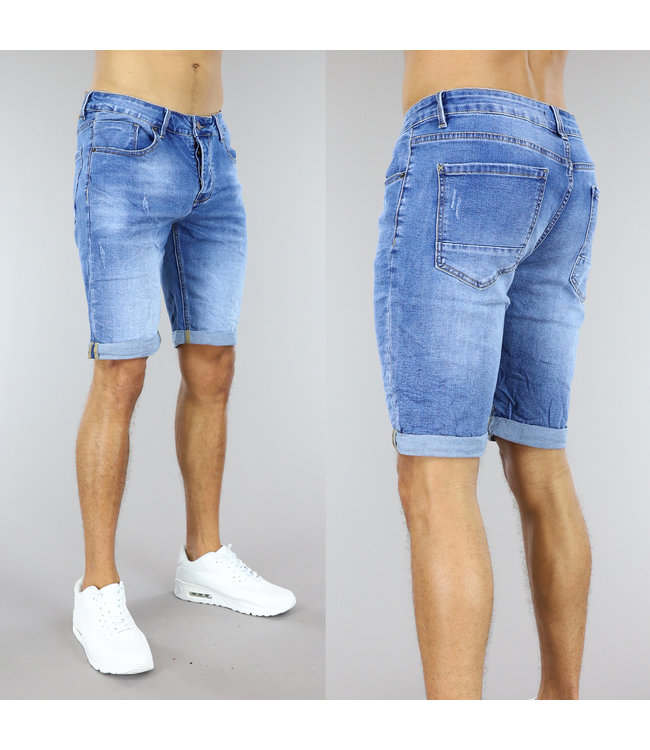 Basic Heren Jeans Short