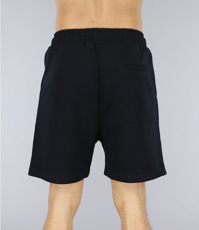 !SALE50 Zwarte Joggingshort met Steekzakken