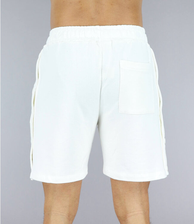 !SALE50 Zwarte Heren Button Short