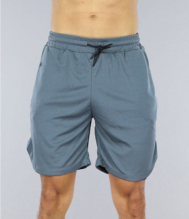 Grijze Sport Short met Steekzakken