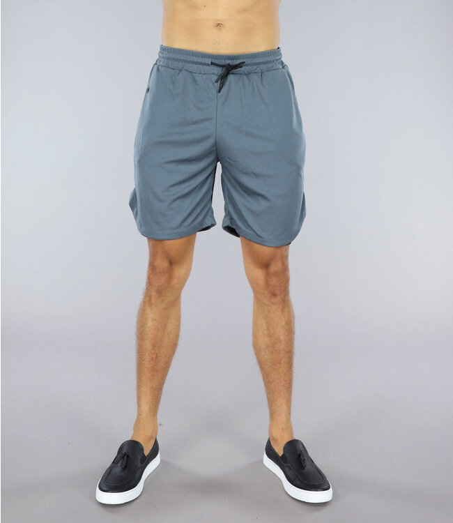 Grijze Sport Short met Steekzakken