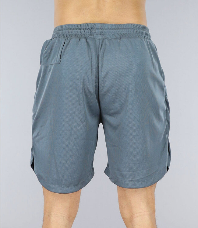 Grijze Sport Short met Steekzakken