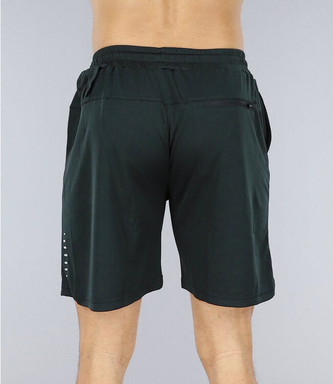 Korte Heren Sport Broek Zwart