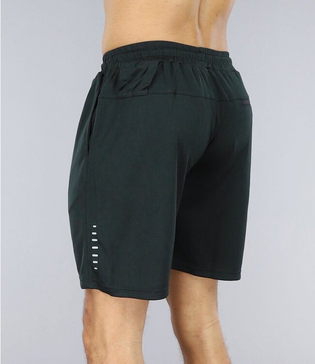 Korte Heren Sport Broek Zwart