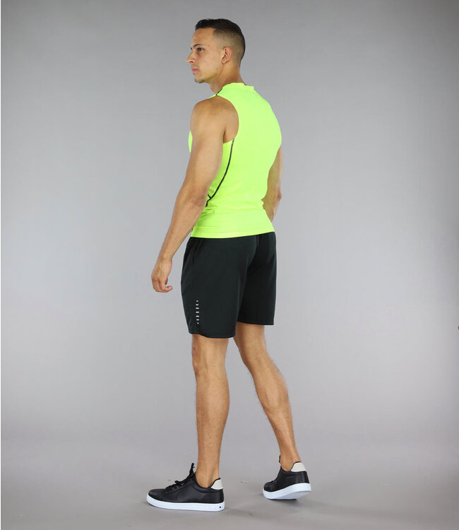 Neon Gele Heren Sport Tank Top