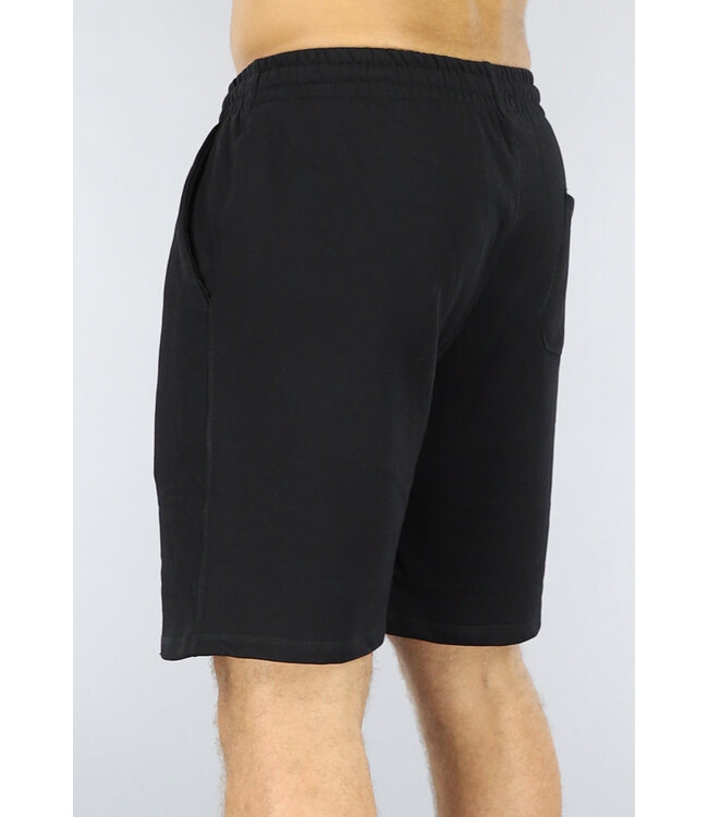 Zwarte Heren Jogger Short