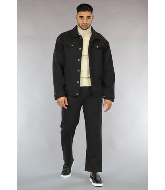 Nette Zwarte Pantalon Two Piece voor Heren