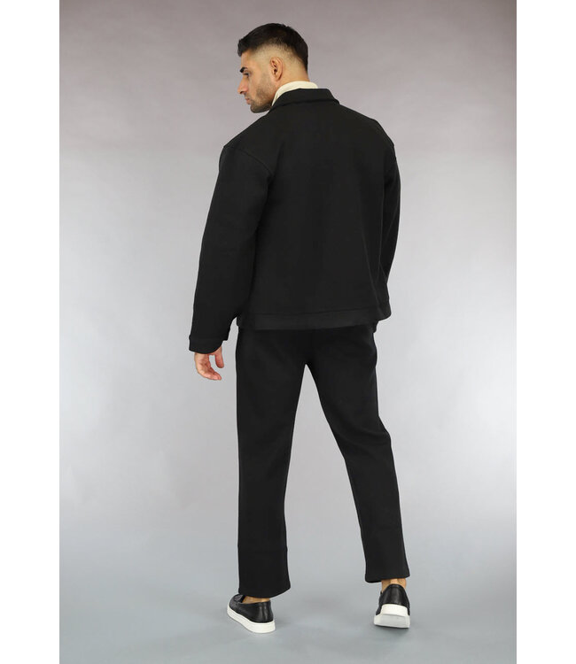 Nette Zwarte Pantalon Two Piece voor Heren