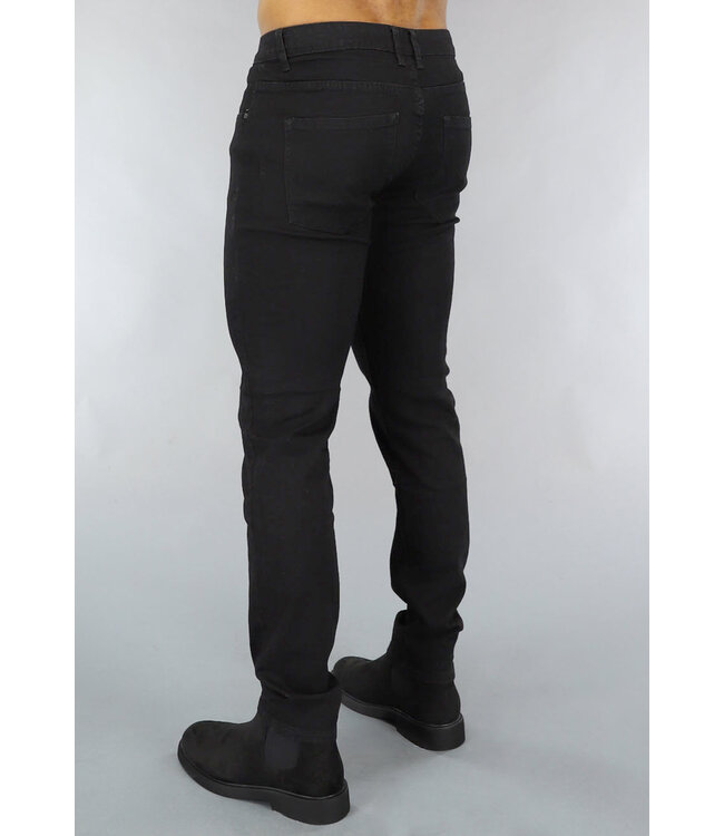 Simpele Zwarte Heren Jeans
