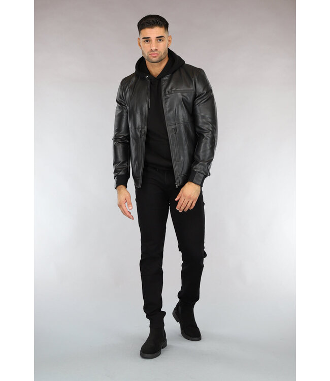 Simpele Zwarte Heren Jeans