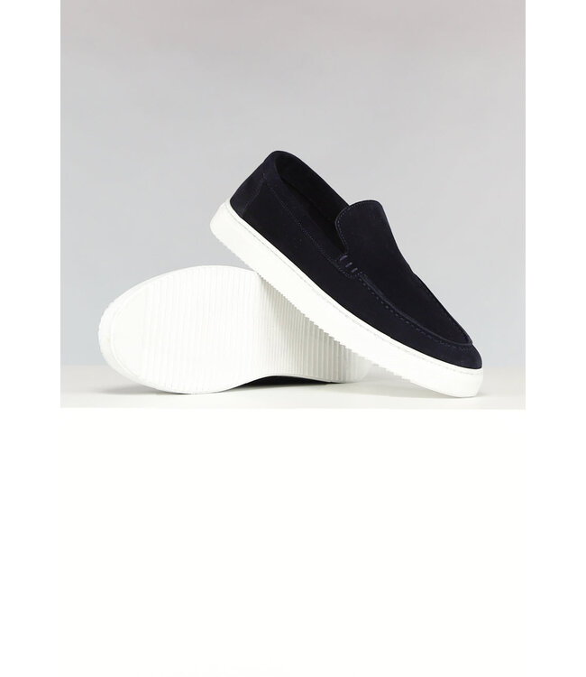 Navy Suedè Heren Loafers