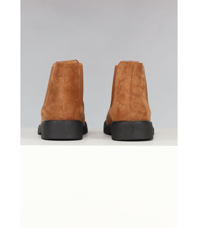 !OP=OP Heren Chelsea Boots Chestnut