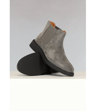 !OP=OP Heren Chelsea Boots Antraciet