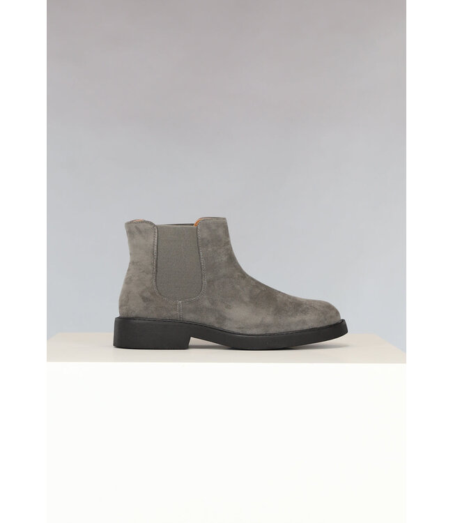 !OP=OP Heren Chelsea Boots Antraciet