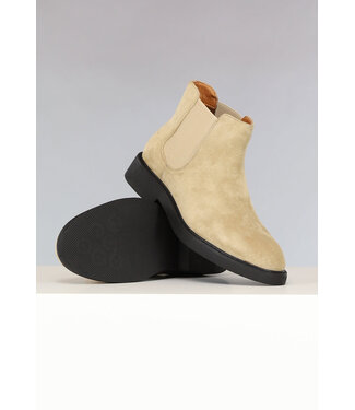 !OP=OP Heren Chelsea Boots Taupe