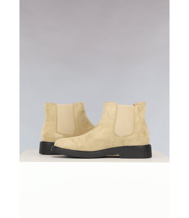 Heren Chelsea Boots Taupe