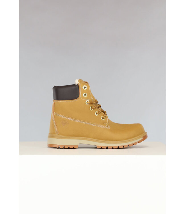 !OP=OP Grove Hoge Heren Boots in Camel