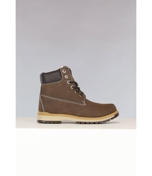 Grove Hoge Heren Boots in Bruin