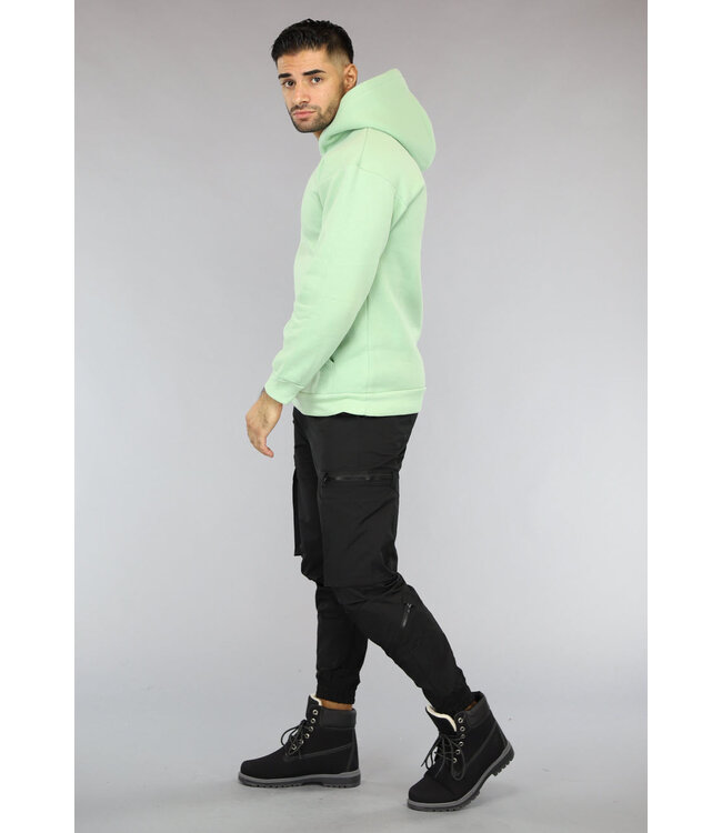 Zwarte Heren Cargo Broek met Zakken