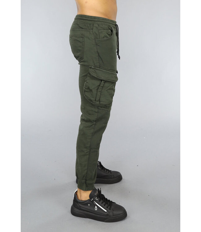 NEW2710 Army Groene Heren Utility Cargo Broek