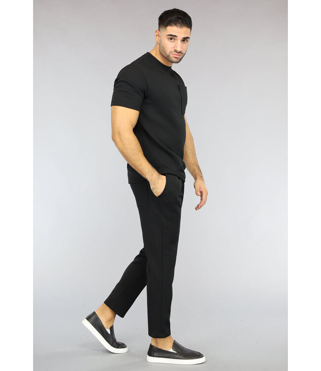 Basic Zwarte Heren Joggingbroek