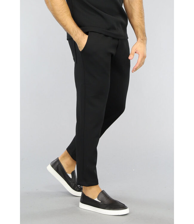 Basic Zwarte Heren Joggingbroek