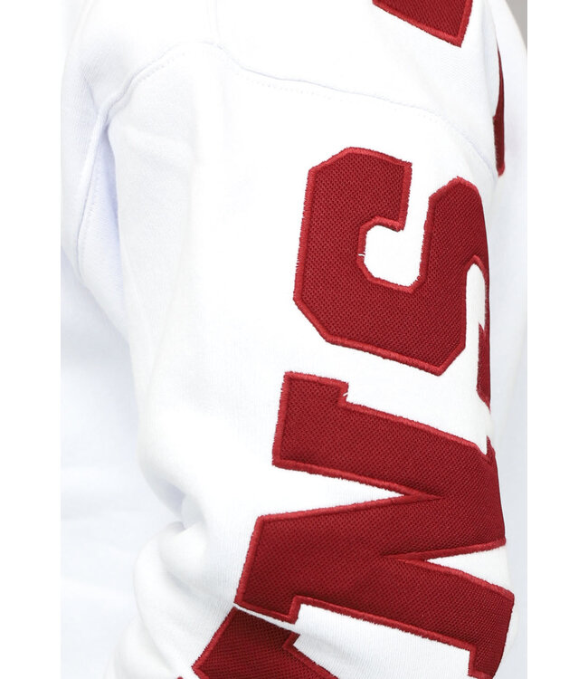 Witte Heren Hoodie met Unstoppable Tekst
