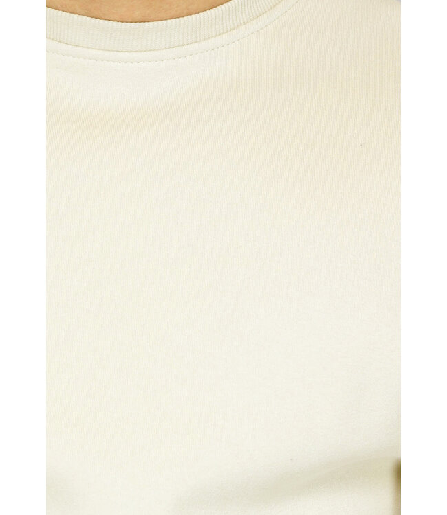 Loose Fit Heren Sweater in Beige