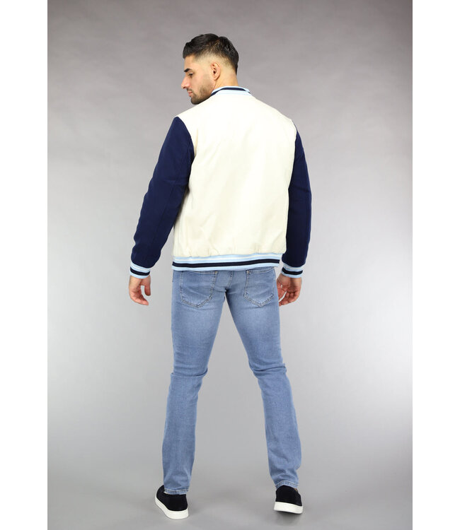 Basic Blauwe Heren Spijkerbroek